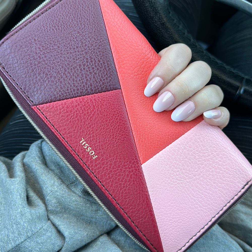 Fossil big wallet NWT